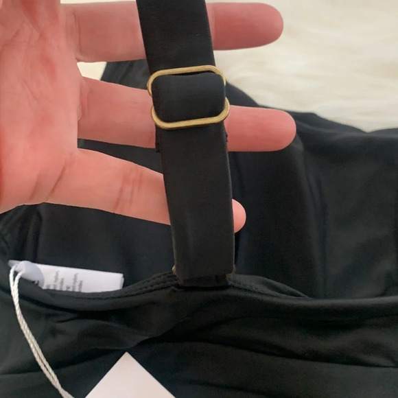 NWT Andie The Atlantic One Piece Swim Wear classic Black Medium - Picture 4 of 9